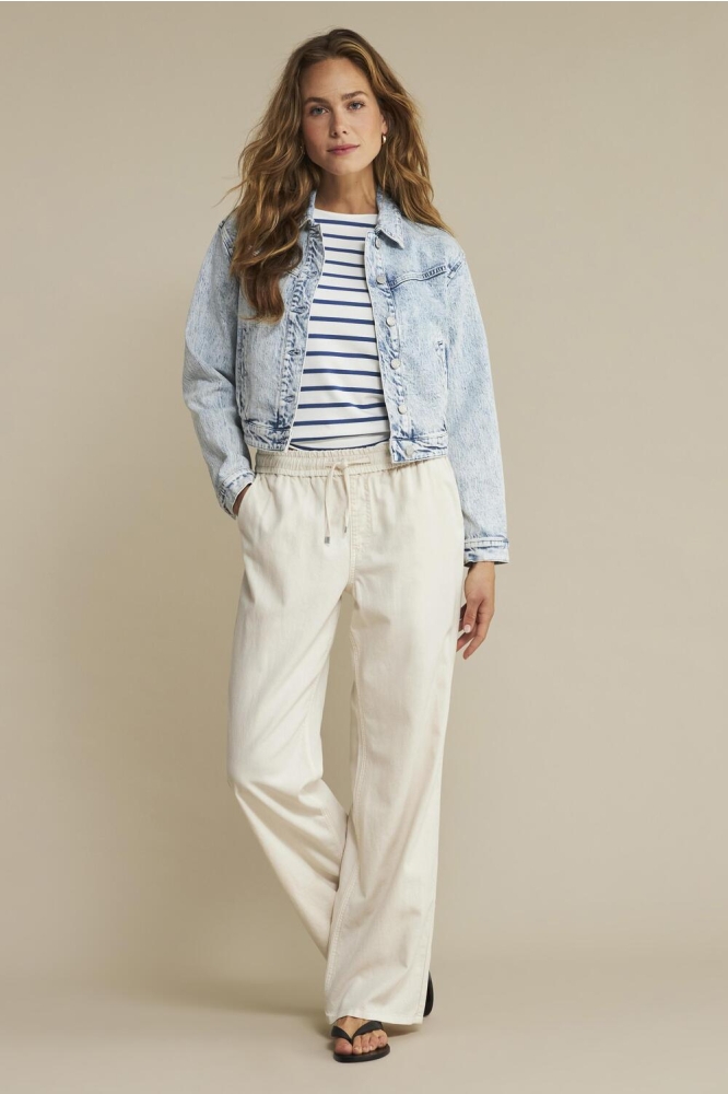 TERRY STRIPE SHORT SLEEVE SRB4528 15 DARK BLUE